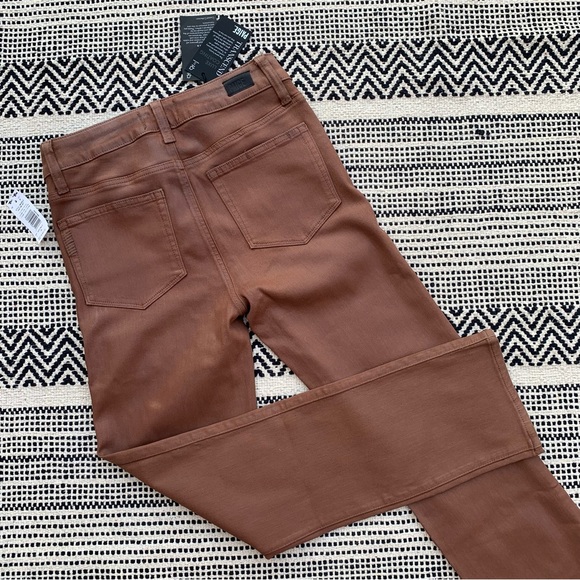 NWT PAIGE Cindy Mid-Rise Coated Jeans size 26 - Picture 4 of 11